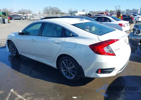 2020 Honda Civic Ex-L из США, поврежденный, VIN 19XFC1F72LE008771